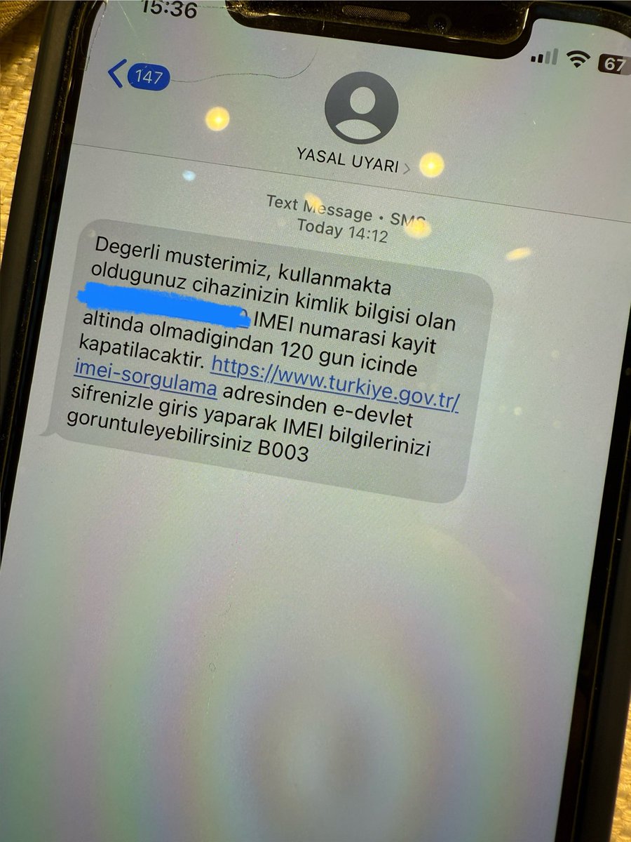 Daha ülkeme bile varmadım sadece gitmeyi düşünüyorum. Telefonuma, TR hattımı yaklaşık 4000 km uzakta taktım ve gelen ilk mesaj. Yeter be kardeşim bu ne saçmalık neye göre süreyi başlatıyorsunuz. Ne ben ne de telefon ülkede bile değil <a href="/BTKgovtr/">BTK</a>