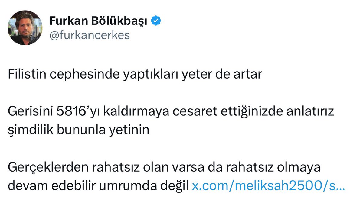 Furkan Bölükbaşı tweet media