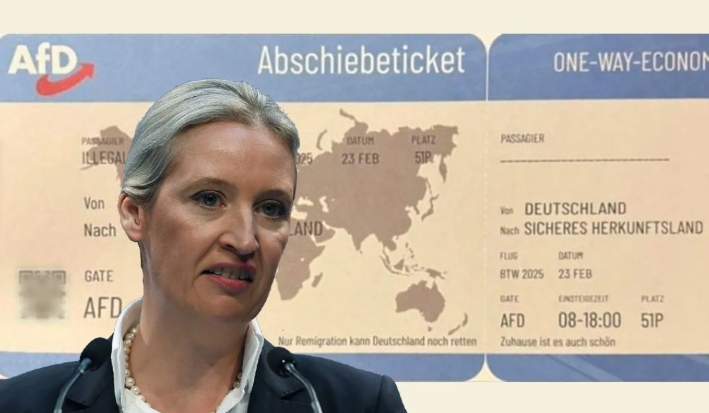 AnnLei1's tweet photo. Die AfD kopiert jetzt offen die NPD: Sie will in Karlsruhe "Abschiebetickets" in "alle Briefkästen" schicken. Und das wird nur der Anfang sein. Kommt nicht von irgendwem: Sprecher des Kreisverbands ist Landesvize in BaWü - das ist Heimatverband von Weidel
https://t.co/eg6pTih3QG https://t.co/LSRiVbPEJs