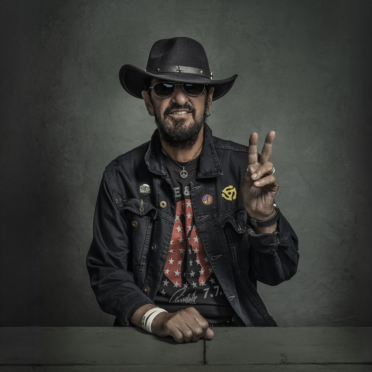 Promotional photos for the Ringo’s new album “Look Up”, 2024.