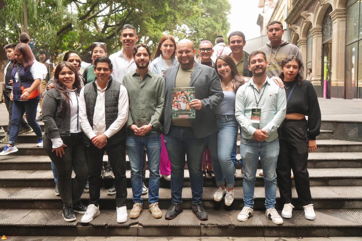 IMPAJOVEN's tweet photo. 💯✨ ¡Cien días de transformación en Morelos! 🌟

La Gobernadora Margarita González Sarabia compartió importantes avances que están marcando una nueva historia para nuestro estado. https://t.co/gefN5HRGih