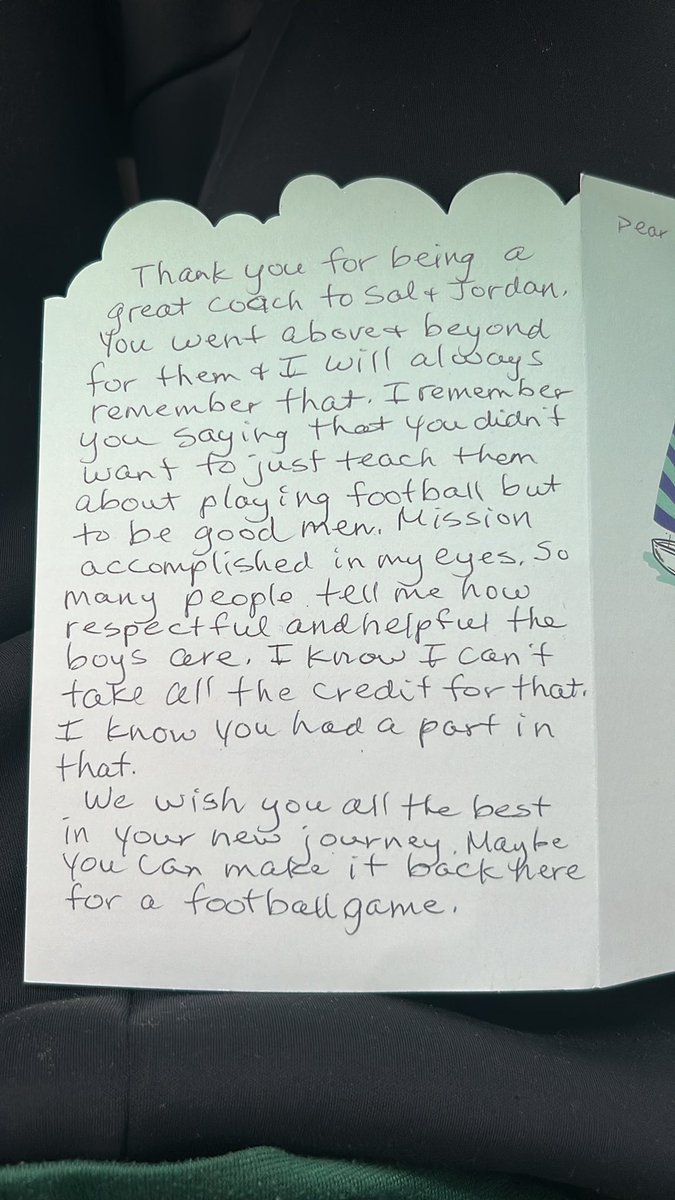 Hendrix (@coach_hendrix1) on Twitter photo Thank you for all the letters and support from the great parents <a href="/FivayFalconsFB/">Fivay Falcons Football</a> ‼️Will miss the kids ❤️
It will always be bigger than 🏈 for me. Thank you for all the letters and support from the great parents <a href="/FivayFalconsFB/">Fivay Falcons Football</a> ‼️Will miss the kids ❤️
It will always be bigger than 🏈 for me.