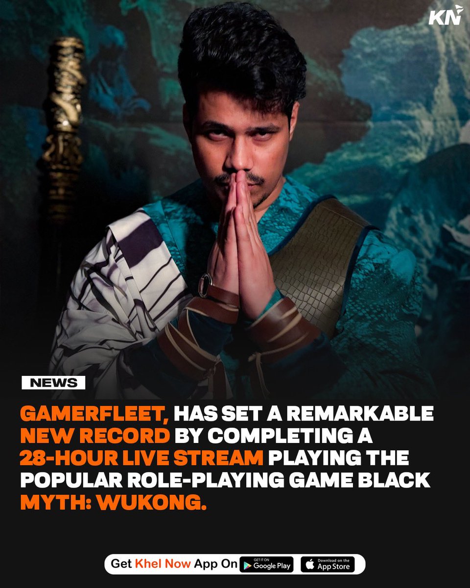 khelnowgaming's tweet photo. The event attracted over 1 million unique viewers, with 20,000 concurrent viewers at its peak, and garnered 2 million total views, achieving a staggering 300,000 hours of watch time.
#BlackMyth #BlackMythWukong #GamerFleet #Gaming #PS5 https://t.co/iA9jHReoNt