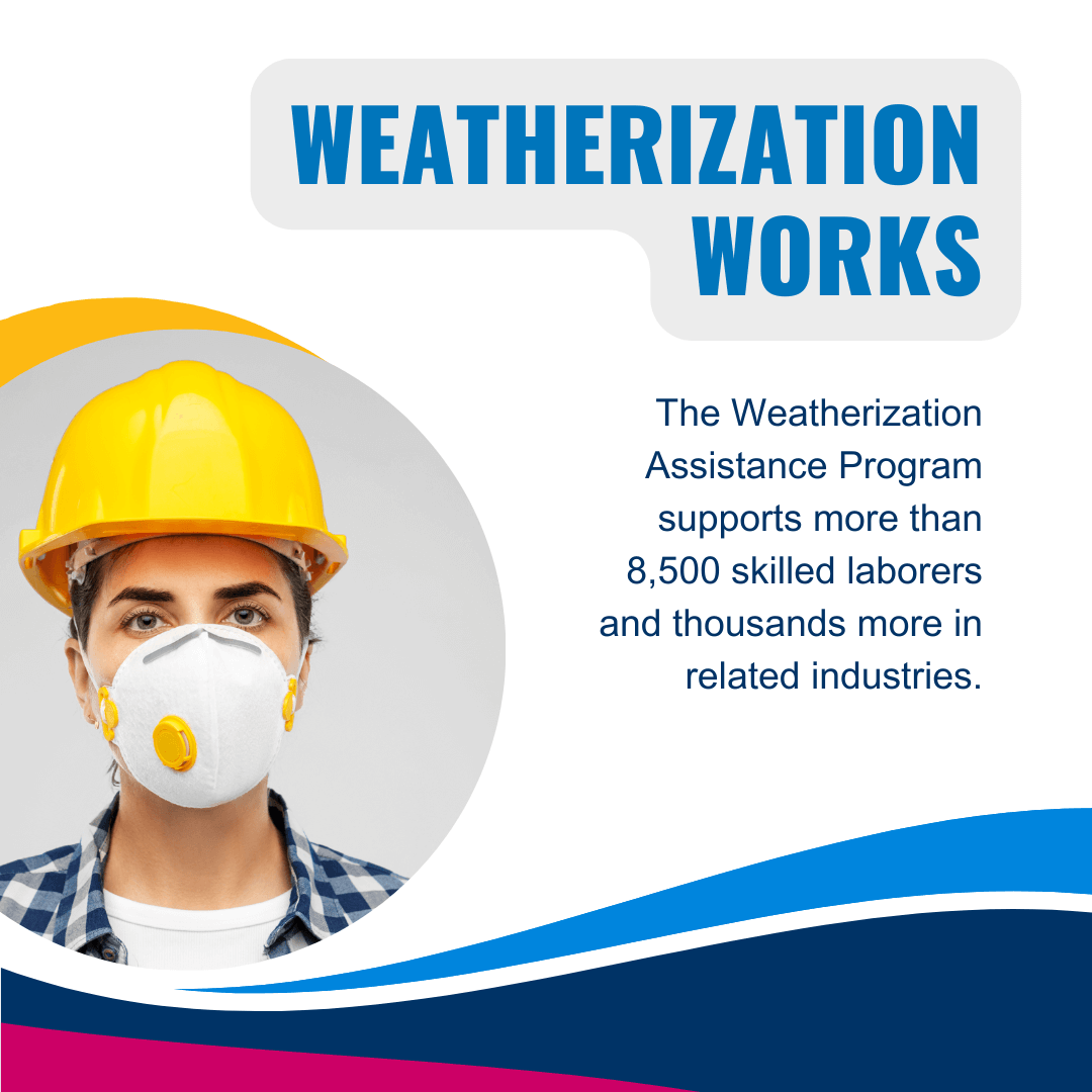 CAFI_Inc_GA's tweet photo. The #weatherization workforce is highly skilled and trained to deliver energy savings to families in all types of homes – single family, multifamily, and mobile homes. It also supports more than 8,500 skilled laborers and thousands more in related industries!
#WeatherizationWorks https://t.co/aNDIoF53Z6