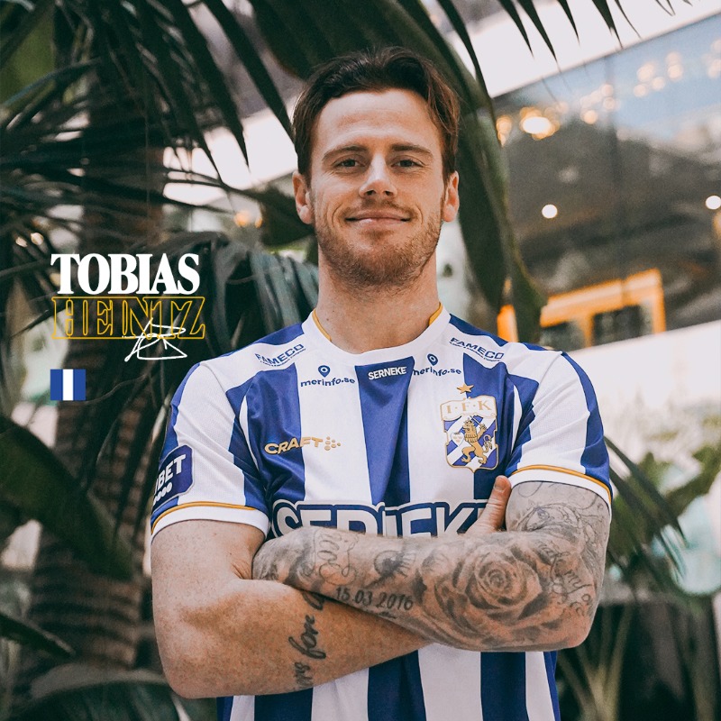 IFKGoteborg's tweet photo. 🔵⚪️| Varmt välkommen till IFK Göteborg, Tobias Heintz!

Den norske yttermittfältaren har skrivit på ett treårskontrakt.

Läs mer i Blåvitt+ eller på https://t.co/nnoigq3DUo.

#ifkgbg