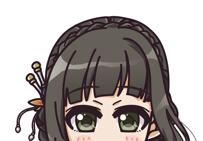 あやめ殿|ω•)チラッ着物の柄だけどう描いたものか悩んでるので持ち越し#浜口あやめ 