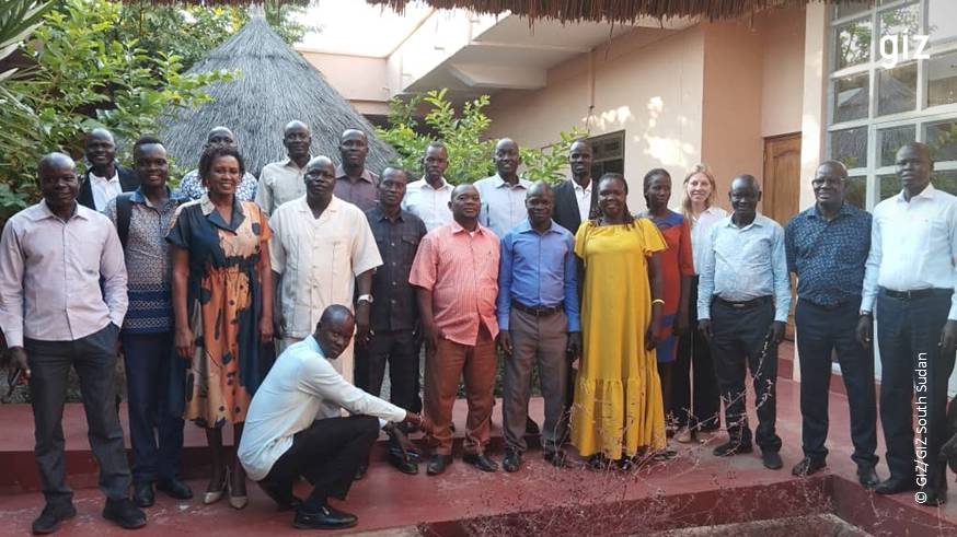 GIZ South Sudan (@giz_southsudan) on Twitter photo The training series for local government officials concluded with a #PublicFinancialManagement (PFM) training for ToTs in Juba! 🎓💼 18 trainers are now equipped to share their knowledge & promote transparency, accountability & effective #governance.
<a href="/GERinSSD/">German Embassy South Sudan</a> <a href="/EUinSouthSudan/">EU in South Sudan</a> The training series for local government officials concluded with a #PublicFinancialManagement (PFM) training for ToTs in Juba! 🎓💼 18 trainers are now equipped to share their knowledge & promote transparency, accountability & effective #governance.
<a href="/GERinSSD/">German Embassy South Sudan</a> <a href="/EUinSouthSudan/">EU in South Sudan</a>