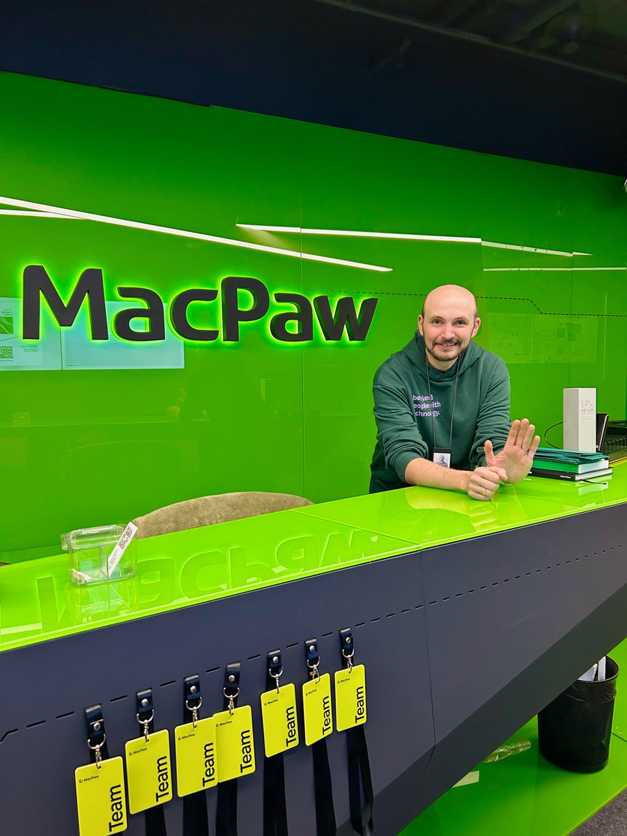 After 7 incredible years, my journey with MacPaw came to an end due to recent lay-offs. I'm immensely grateful for my experience at the company, amazing colleagues who became true friends and outstanding partners whom I was fortunate to work with 🫶 
Excited for new adventures 🙌