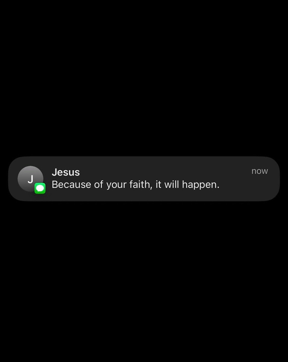 Matthew 9:29 🙏🏾 Type 'Amen' if you believe!