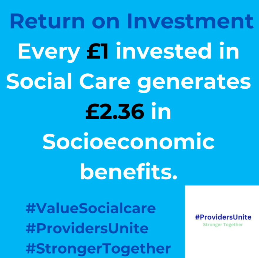ProvidersUnite (@providers_unite) on Twitter photo ๐ท Social care saves money.
Every ยฃ100 spent on care reduces NHS spending by ยฃ35. Investing in care means saving lives AND resources. 
Letโs make it a priority. Share now! ๐ #ProvidersUnite #ValueSocialCare ๐ท Social care saves money.
Every ยฃ100 spent on care reduces NHS spending by ยฃ35. Investing in care means saving lives AND resources. 
Letโs make it a priority. Share now! ๐ #ProvidersUnite #ValueSocialCare