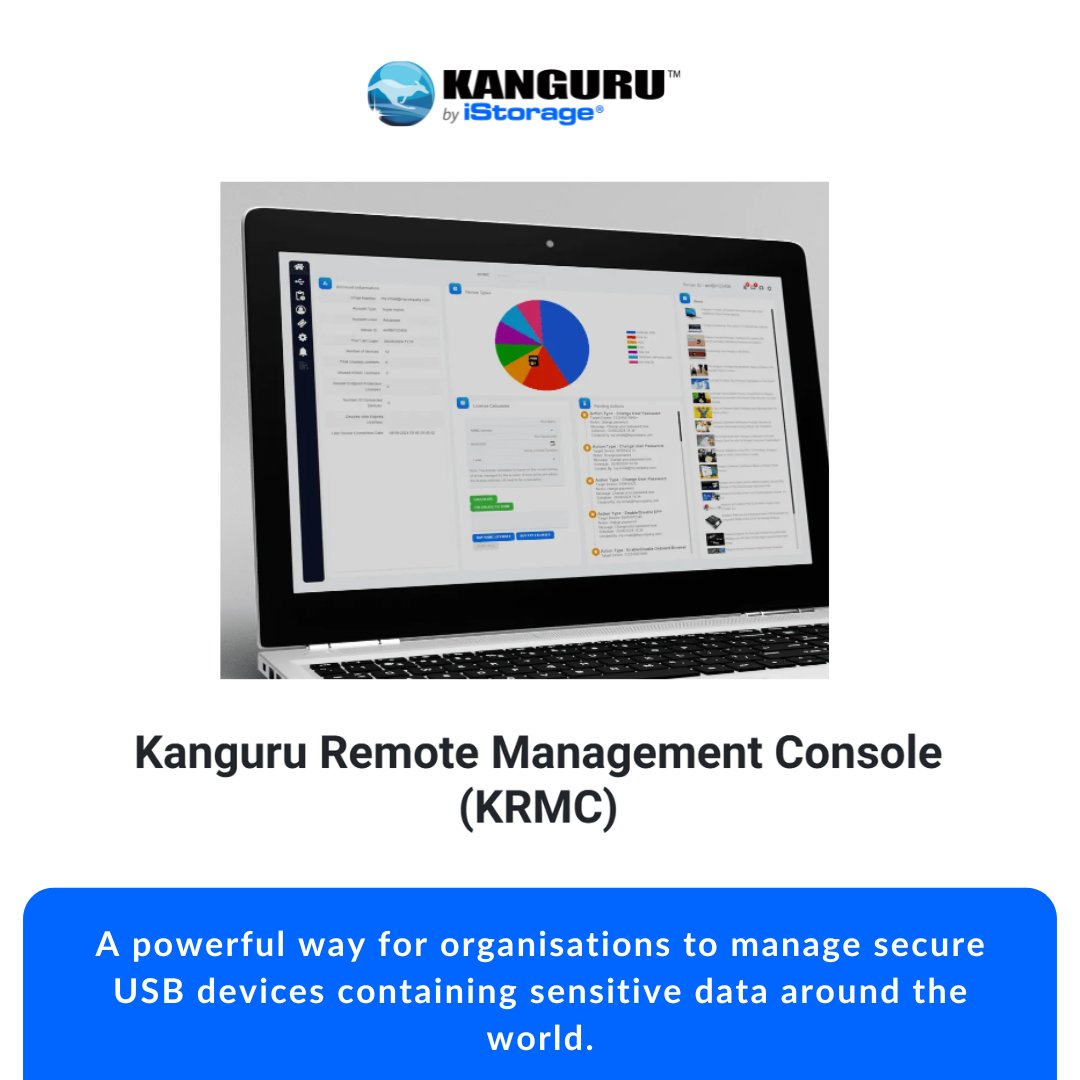 iStorage_ltd's tweet photo. Tired of not being able to manage your USB drives effectively?
Use a powerful tool to track, monitor, enforce security policies, and even disable lost or stolen encrypted USB drives.
Learn more about KRMC : https://t.co/MxnsYY9ihL
#flashdrives #cybersecurity #technology https://t.co/iJAcOciFmS