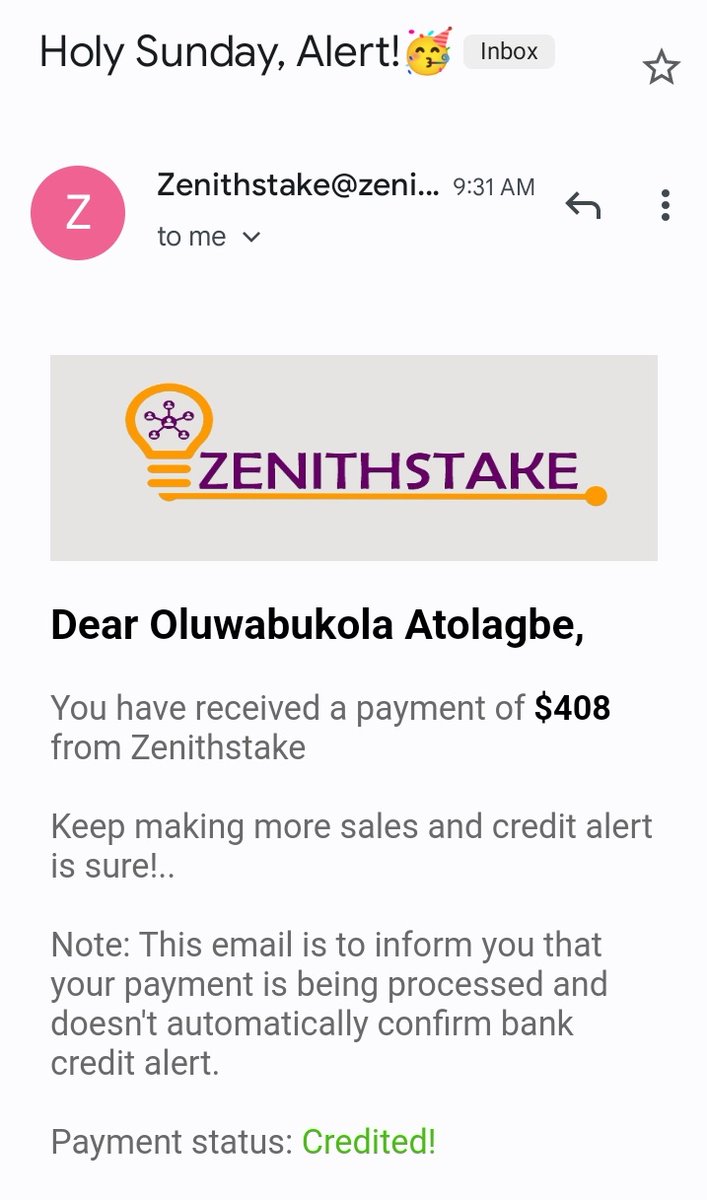 Bukkiophile's tweet photo. This can only be God❤️
My holy Sunday alert just dropped💃Who dey check am😎😎,Are you sure you still don't want to start this affiliate marketing business🔥
$408 no be joke ooo, After receiving a sum of #80k few days ago.
Thank you @zenithstake  @JoyChuk1217 and @Coach_Precious https://t.co/lF6zc6eJFD