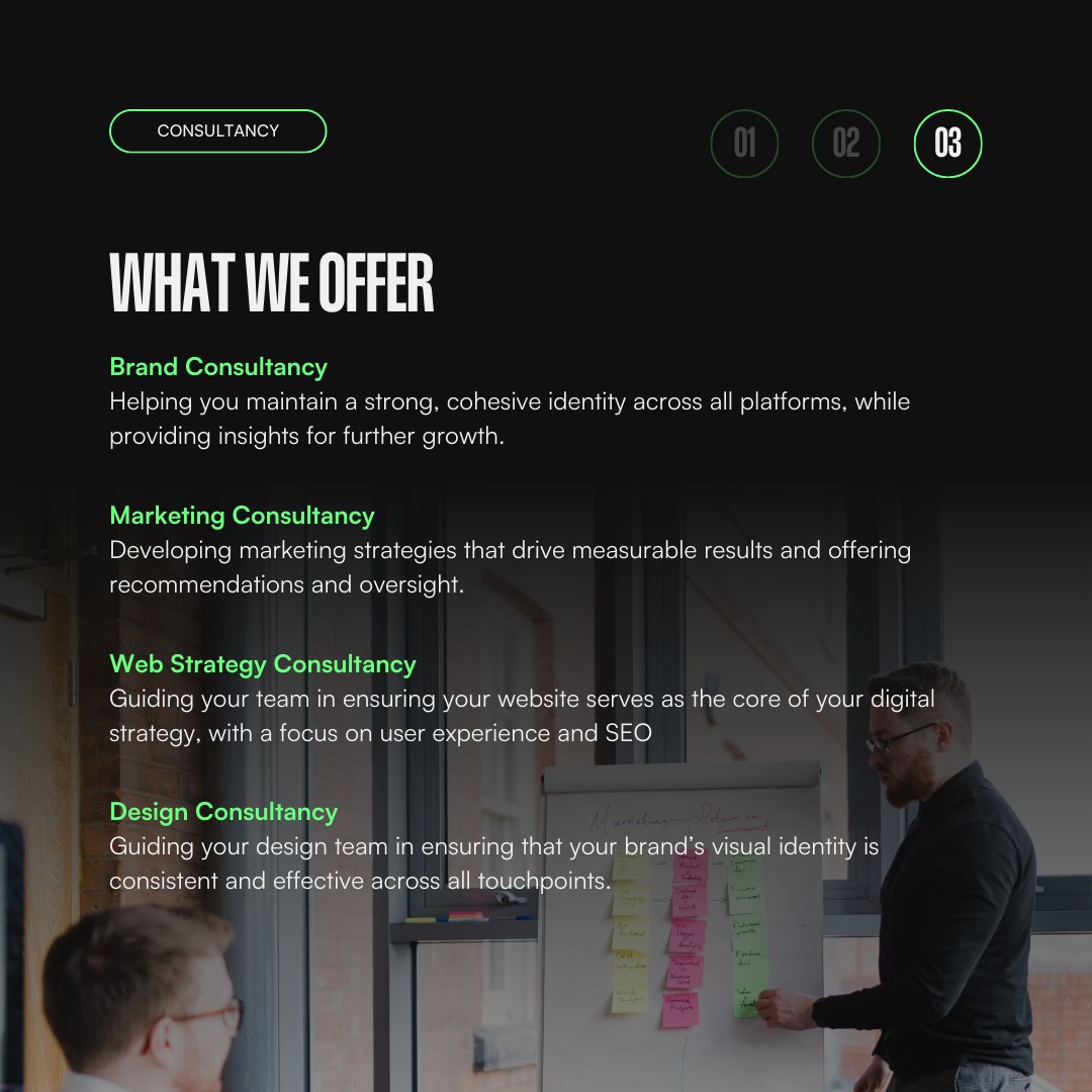 aligned_agency's tweet image. Slide into 2025 with a clear plan for success.

👉 Swipe through to learn more about our consultancy services, or book a free 30 minute zoom call with David, our Strategy Director - aligned.agency/consultancy 

#StrategicGrowth #BrandStrategy #BusinessSuccess #AlignedAgency