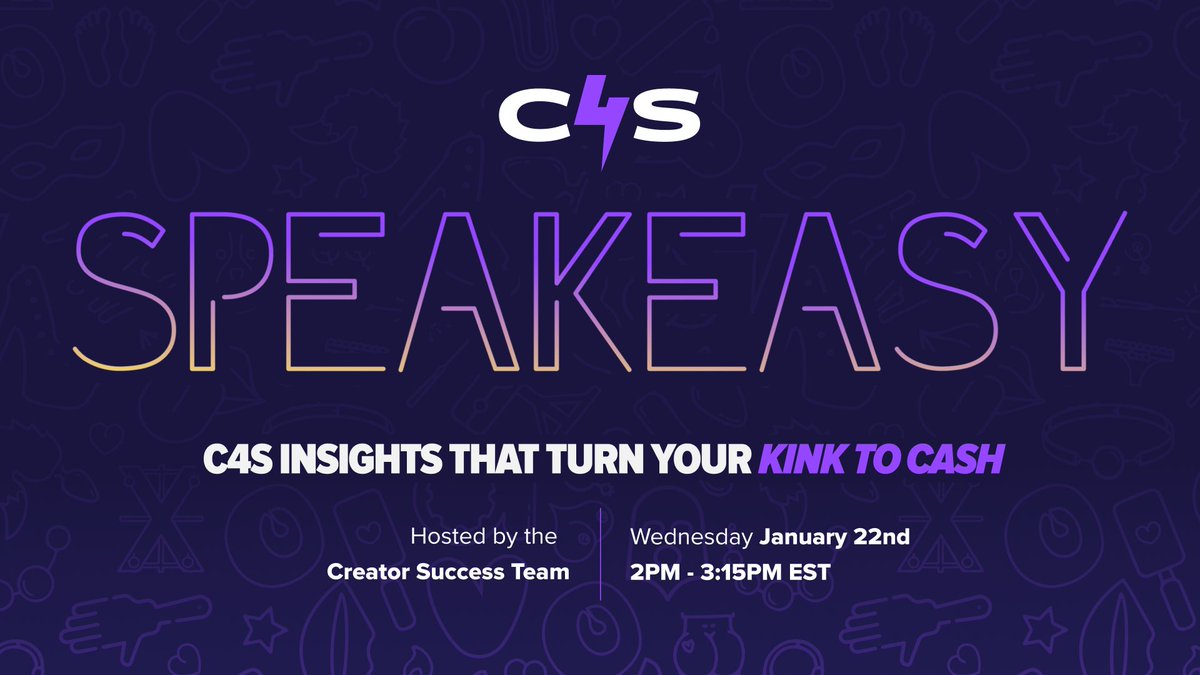 🗓️Mark your calendar for January 22nd and learn all the insights about Clips4Sale. Get the scoop on uupcoming promotions &amp; hear other creator's experience on C4S. 

calendly.com/clips4sale