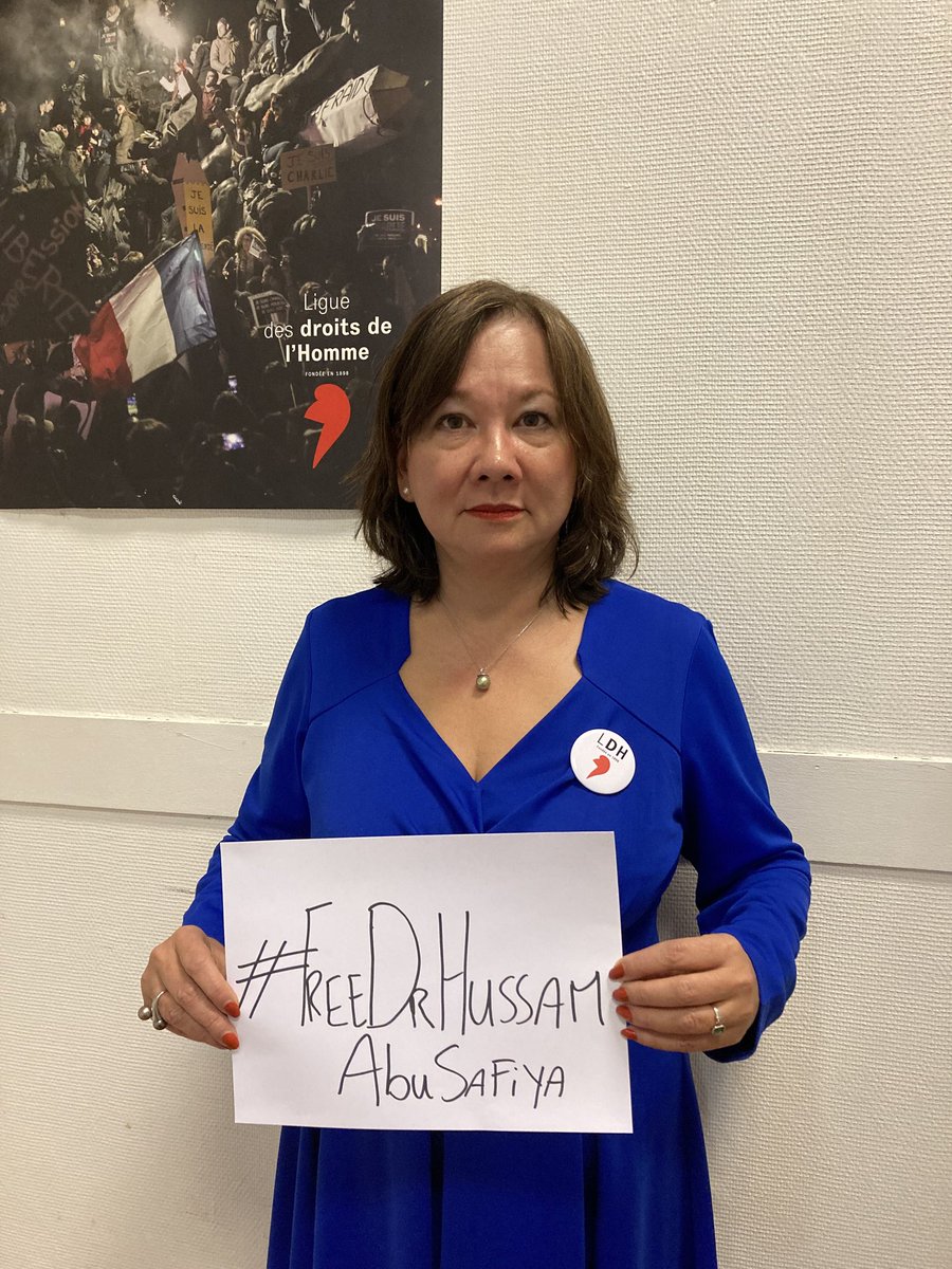 Je demande la libération immédiate du Dr Hussam Abu Safiya, détenu dans une prison israélienne.

J'appelle à la protection des hôpitaux et des soignants à Gaza et partout dans le monde, et au cessez-le-feu.

#FreeDrHussamAbuSafiya #LDH