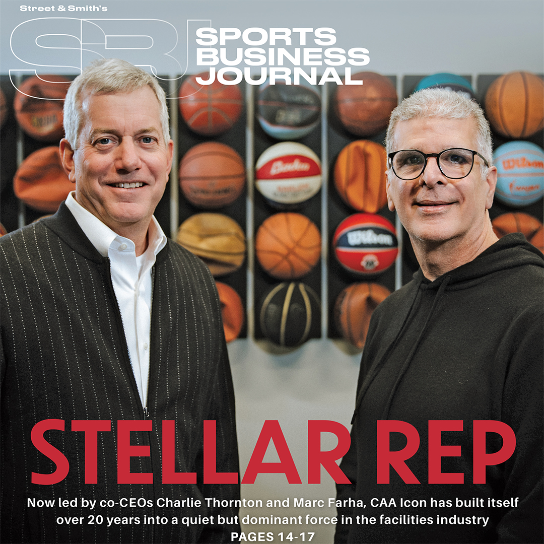 SBJ's tweet photo. 🚨 In this week's SBJ:

🏟️ CAA Icon: 20 years of reshaping venues
🏈 Jack Easterby seeks a second chance
👀 Endeavor eyes a focused future
⛳ Golf media enters a new era

Read the full issue here: https://t.co/mbyII7NX9s https://t.co/TPEXzbcbnQ
