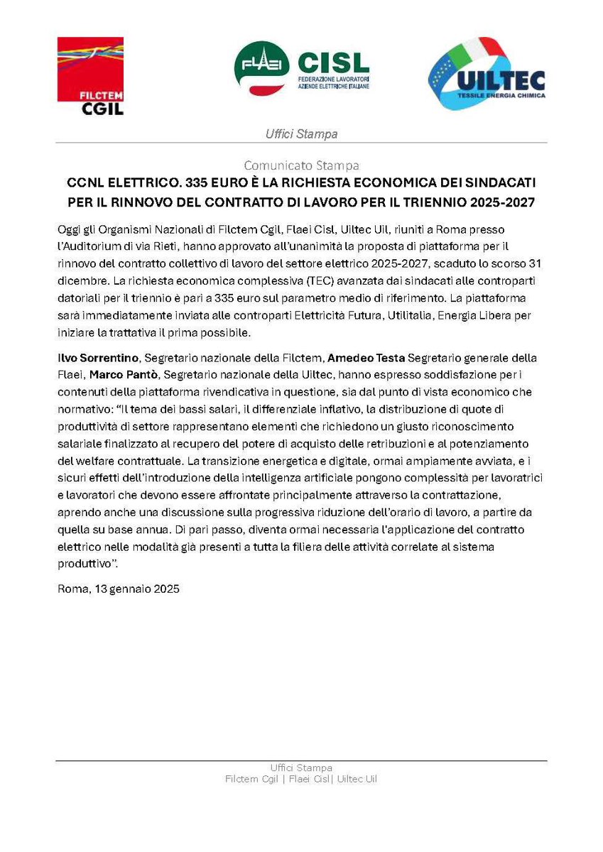 FLAEI Cisl Piemonte tweet media