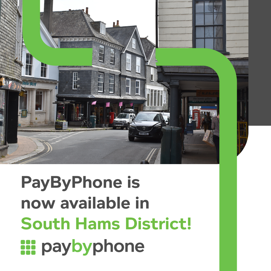 You will now need to use the PayByPhone parking app if you want to pay for parking through your phone at any of our Council owned car parks. 🚗 🤳 

If you prefer to pay by cash at one of our machines, don’t worry you can still do this.
👉 southhams.gov.uk/news/2025/payb…

#SouthHams