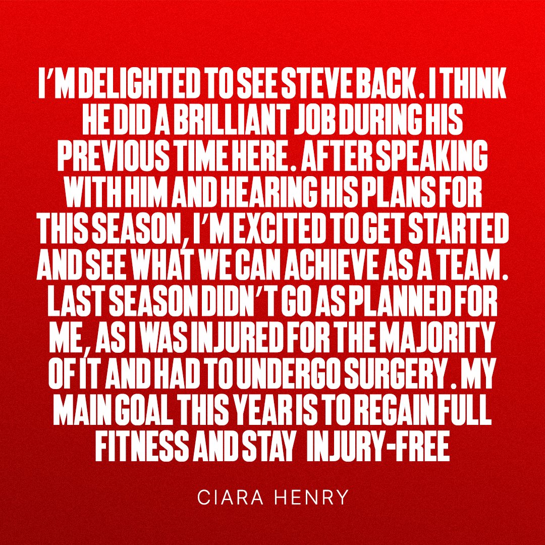 SligoRvsWomen's tweet photo. Welcome Back to the Showgrounds 🔴⚪️

Sligo Rovers are excited to confirm that Ciara Henry has re-signed for the 2025 season. Having been with the club since 2018, Ciara is set to start her 8th year with Sligo Rovers

#Bitored | #Since1928 https://t.co/PokVJA12Ih