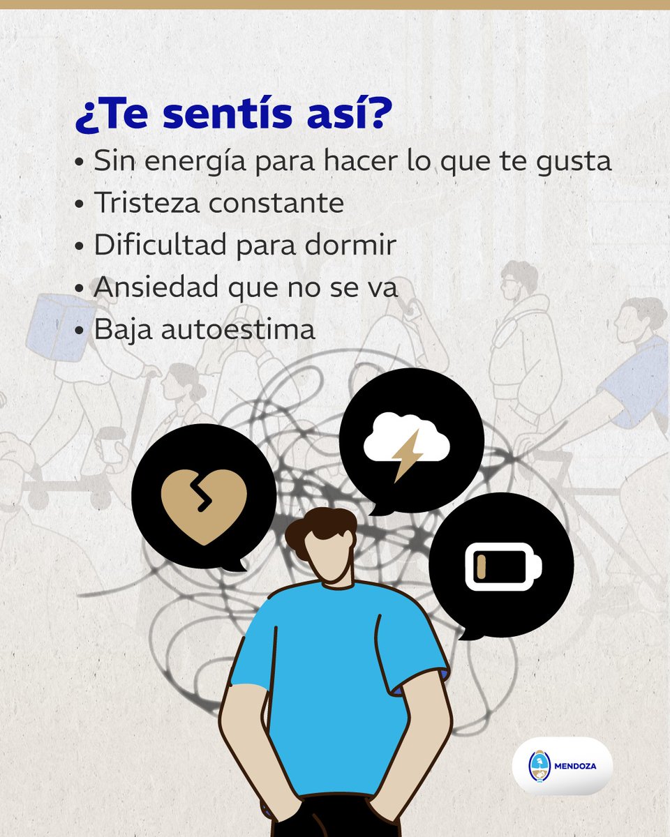 RodoMontero83's tweet photo. En el Día Mundial de la Lucha contra la Depresión, concientizamos sobre esta enfermedad que padece entre el 12 y el 20% de la población argentina. https://t.co/E5PRHPmleK