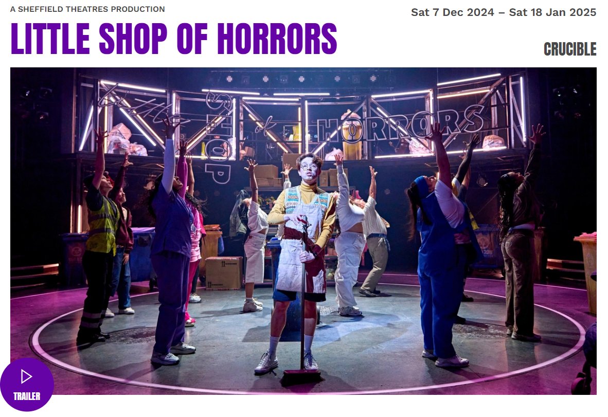 DeltaTheLaurel's tweet image. #TeamTLA Drama trip to @crucibletheatre this Wednesday to see this amazing production #soexcited