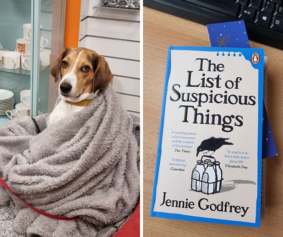 Louise (@borolou) on Twitter photo Not saying it was *only* the news that Margot the Bookshop Beagle was on site that got me into <a href="/drakebookshop/">DRAKE The Bookshop</a> at lunchtime, but...
(At least I finally got round to picking up this month's Book Club read!) Not saying it was *only* the news that Margot the Bookshop Beagle was on site that got me into <a href="/drakebookshop/">DRAKE The Bookshop</a> at lunchtime, but...
(At least I finally got round to picking up this month's Book Club read!)