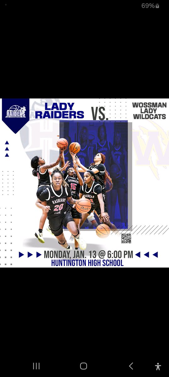 Wossman vs Huntington Lady Raiders.. Raspberry Ln is the place to be..