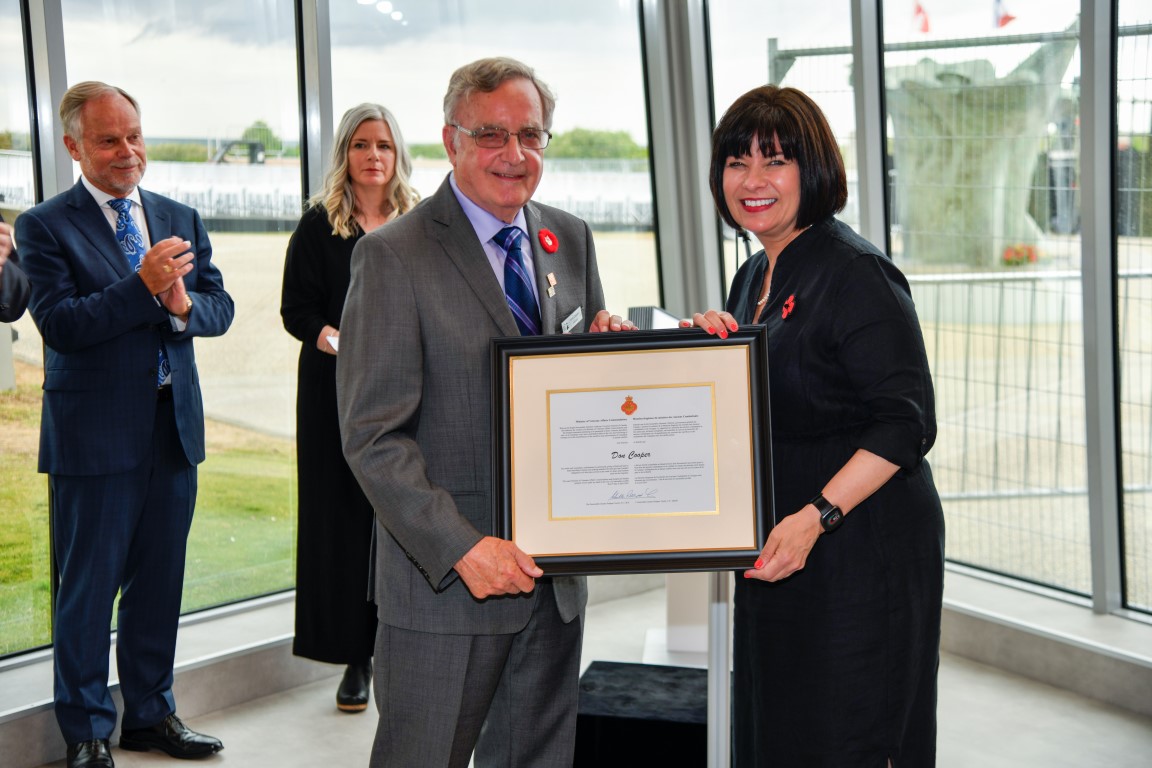 Following yesterday's announcement of our new president, we'd like to extend our deepest thanks to past president Don Cooper, who championed the Juno Beach Centre for decades.

🙏 Thank you Don!