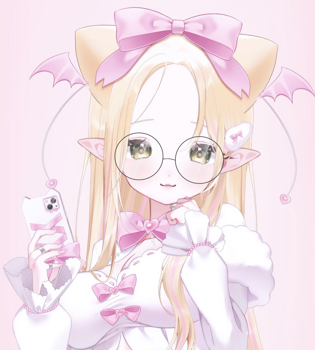 cheriemisu's tweet photo. Do you like Nowi with or without glasses? 

/ᐠ ˵> ˕ <˵マ https://t.co/kFpnY921Ap