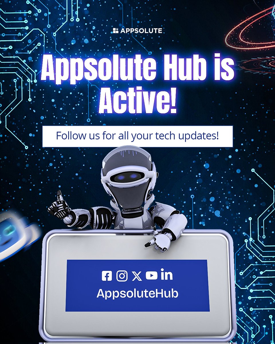 appsolutehub's tweet photo. Appsolutehub is back and better!🤭🤩 

 Follow us on all our social media platforms to get educative and exciting tech content..

#appsolute #tech #techforthewaywelive #aitoools #aitips https://t.co/PEaaFrKDYG