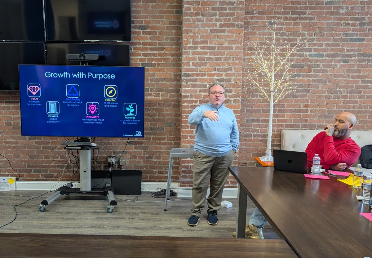 joelwreed's tweet photo. 3 takeaways from #EOPittsburgh's mid year summit:

1. Our 1st priority is always to make sure every member entrepreneur has a great forum experience, and can take part in great chapter events. Operational/delivery excellence must be a core competency.

2. Our forums are great places to make deep connections with other entrepreneurs. We should encourage building deep connections with members outside your forum as well.

3. Many board members have served for 5+ years. It's time to leverage new leadership within our chapter!

Many thanks to @prosphire for hosting our summit at their beautiful @Pittsburgh HQ, and to @cmiladinovich for his many years of service as our finance chair!