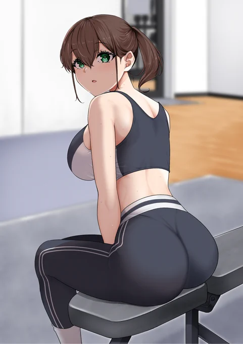Skeb納品しました!リクエストありがとうございました!依頼者のOCの鴫町薫ちゃんです 