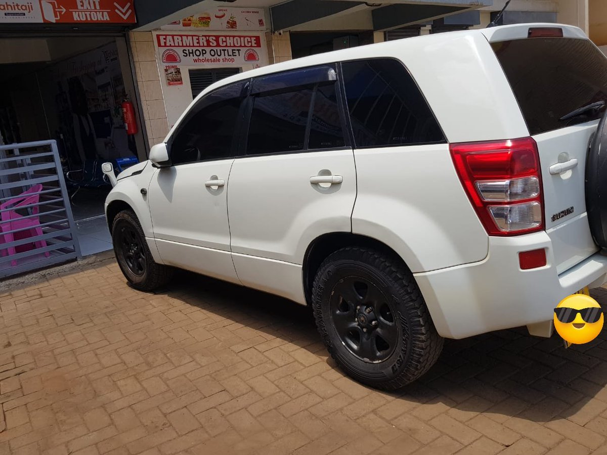 Kamnaire's tweet photo. Suzuki Escudo for sale

Yom 2007
Transmission : Auto.
Fuel grade : Petrol.
Accident free.
Service: Maintained to date.
Heated seats.
New plates already installed.

For more details kindly Dm. Thanks. https://t.co/m2YI52q32o