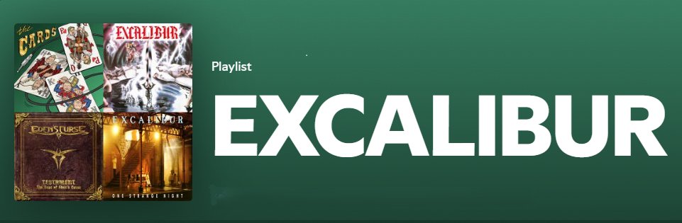 Excalibur (@excaliburrocks) on Twitter photo Kicking off the year with an eclectic <a href="/Spotify/">Spotify</a>  EXCALIBUR playlist for your listening pleasure. Check it out.
tinyurl.com/EXCSPOTPL
#Excalibur #Spotify #Spotifyplaylist Kicking off the year with an eclectic <a href="/Spotify/">Spotify</a>  EXCALIBUR playlist for your listening pleasure. Check it out.
tinyurl.com/EXCSPOTPL
#Excalibur #Spotify #Spotifyplaylist