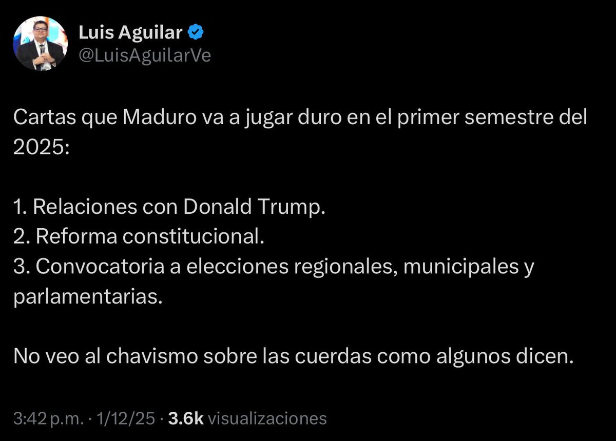 RoiLopezRivas's tweet photo. - "El chavismo está contra las cuerdas"

- El chavismo: https://t.co/wDH7tbvOIQ