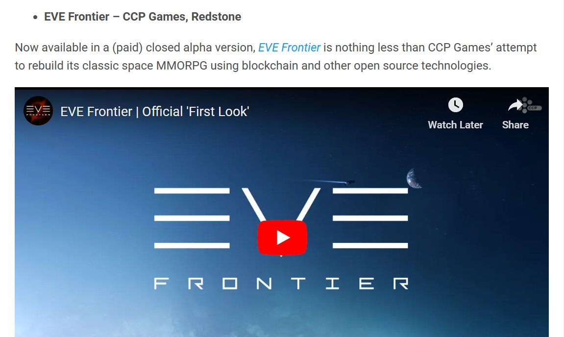 BCGbiz's tweet image. Top 10 most anticipated blockchain games for 2025

Featuring: @EVE_Frontier 🪐
