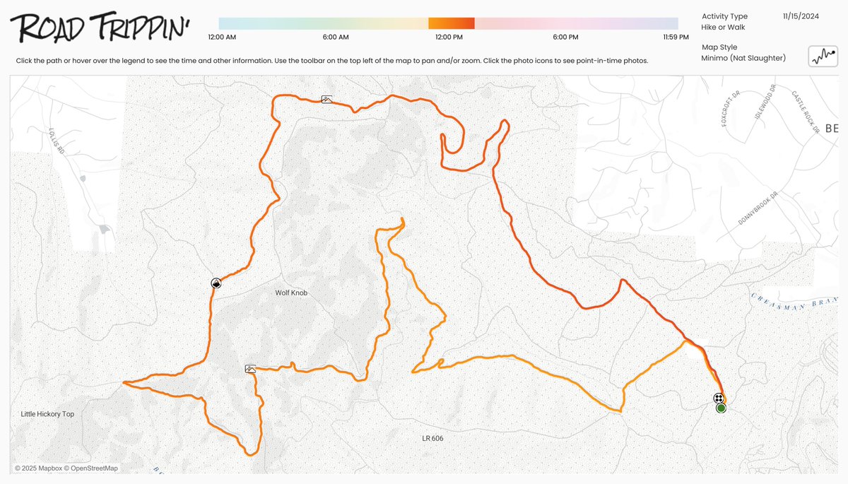 New Viz: Road Trippin'

October and November, I took a road trip. Along the way, I collected tons of data about my driving, hiking, etc. And, of course, I just had to visualize it.

Blog: flerlagetwins.com/2025/01/road-t…

Viz: public.tableau.com/app/profile/ke…