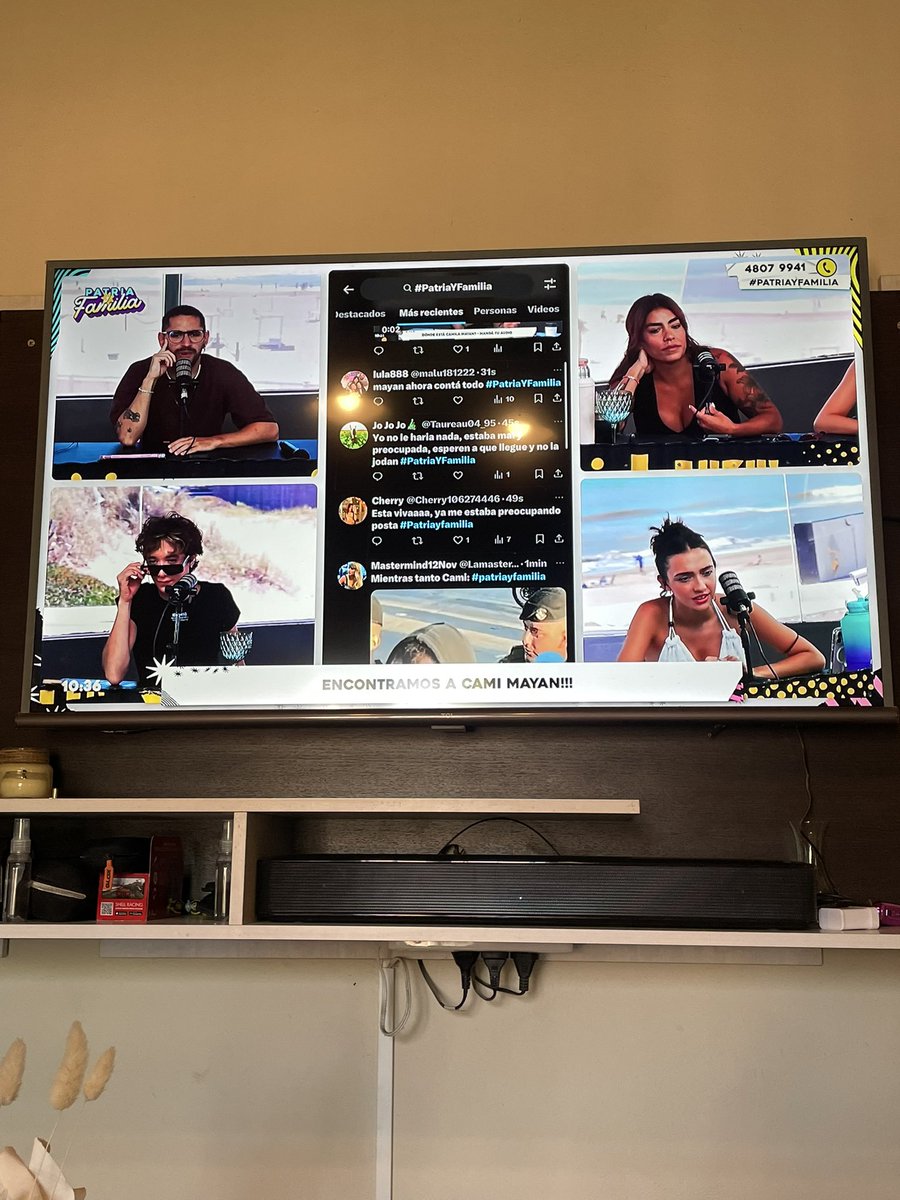 La semana pasada en persona y esta semana desde casa! Pero siempre ellos 🫶🏻 #PATRIAYFAMILIA