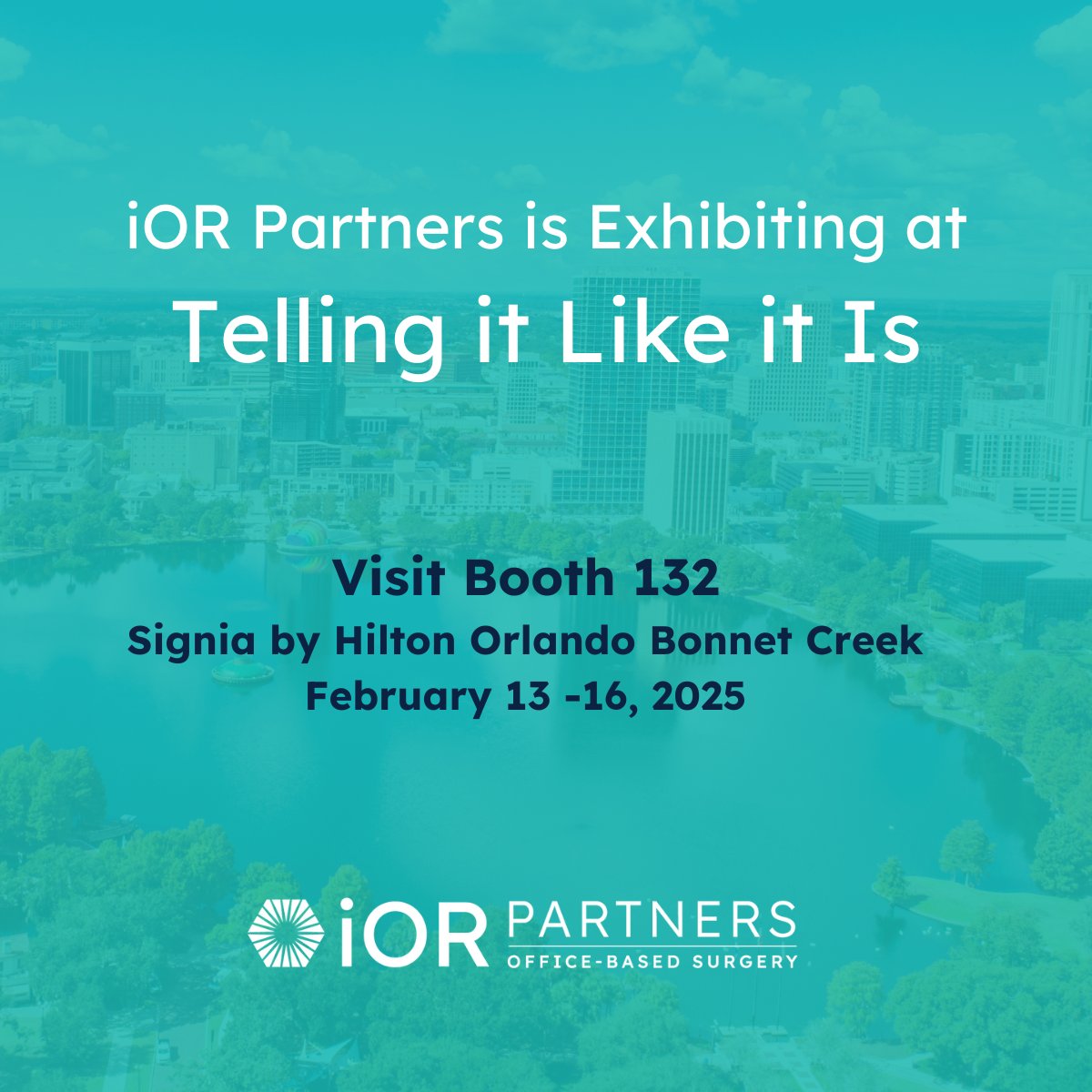 IorPartners's tweet image. Join us at Telling It Like It Is in Orlando next month. 

Schedule a time to meeting with us here:  bit.ly/4fR5LtJ 

Let us know if you’re attending in the comments!  

#TellingItLikeItIs #Healio #OfficeBasedSurgery #iORPartners