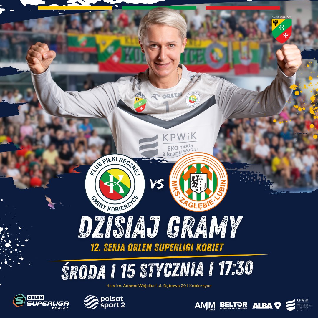 KPR Gminy Kobierzyce (@kprkobierzyce) on Twitter photo Dzień meczowy! ⚔
🏆 12. seria <a href="/SLkobiet/">ORLEN Superliga Kobiet</a>
✅ KPR Gminy Kobierzyce - <a href="/MKS_ZL/">KGHM MKS Zagłębie Lubin</a>
⏰ 17:30
📍 Dębowa 20 Dzień meczowy! ⚔
🏆 12. seria <a href="/SLkobiet/">ORLEN Superliga Kobiet</a>
✅ KPR Gminy Kobierzyce - <a href="/MKS_ZL/">KGHM MKS Zagłębie Lubin</a>
⏰ 17:30
📍 Dębowa 20