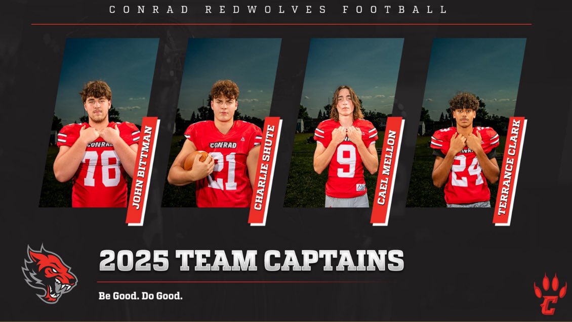 Chet Walters M.Ed (@chetwalters11) on Twitter photo Introducing our 2025 Team Captains
โ26 <a href="/JBittmann77/">JohnBittmann78</a>
โ26 <a href="/charlie_shute21/">Charlie Shute</a>
โ26 <a href="/CaelMellon/">Cael Mellon</a>
โ27 @BIGD08__
#famILY #Believe ๐งฑ ๐ Introducing our 2025 Team Captains
โ26 <a href="/JBittmann77/">JohnBittmann78</a>
โ26 <a href="/charlie_shute21/">Charlie Shute</a>
โ26 <a href="/CaelMellon/">Cael Mellon</a>
โ27 @BIGD08__
#famILY #Believe ๐งฑ ๐