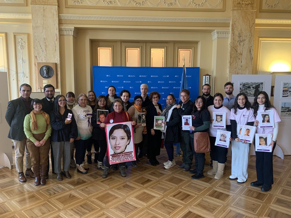 NadaNashif's tweet photo. Moved and inspired by testimonies of families of disappeared persons in Mexico &amp; their tireless efforts to find their loved ones. Listening to their stories &amp; their recommendations is essential to achieving the long overdue truth &amp; justice for all victims. https://t.co/cQtPk2MDzu