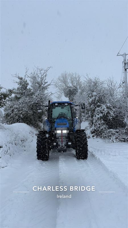 MillstreetCS's tweet photo. A huge thank you to all our farmers and farming students for the big efforts to keep the show on the road last week..Frank Flat out!
#millstreetcommunityschool
#Cork
#snow
#communityspirit https://t.co/yULOEGs1Fa