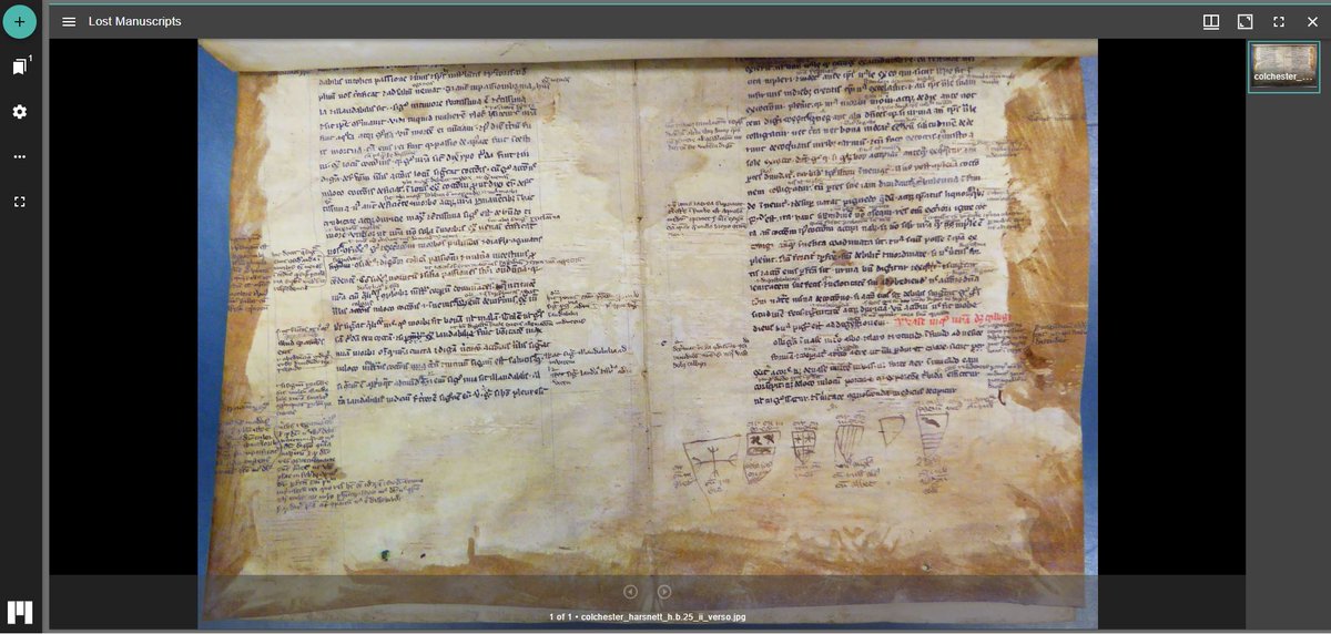 Fragments suited and rebooted! We are thrilled to launch our brand new website with our growing database of medieval fragments and host volumes, IIIF images and project highlight pages. Check it out at the link below and follow for more updates! 📜🚀🎉

lostmss.org.uk/project