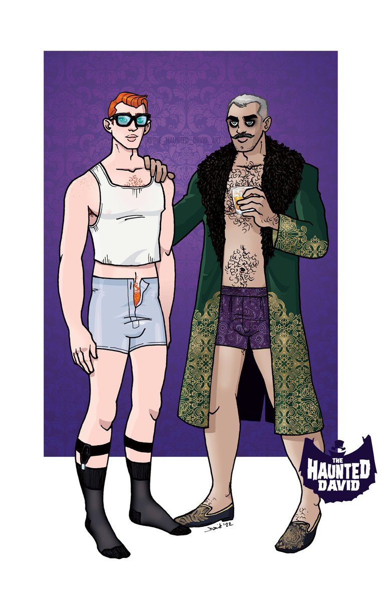The_Haunted_D's tweet photo. Monday morning in January and I ain’t got nothin’.
#haunteddavidart #thehauntedDnsfw #malenude #olderyounger #supportqueerart #openrobe #sockgarters #mustache #queerart https://t.co/fAaqiCJ8rp
