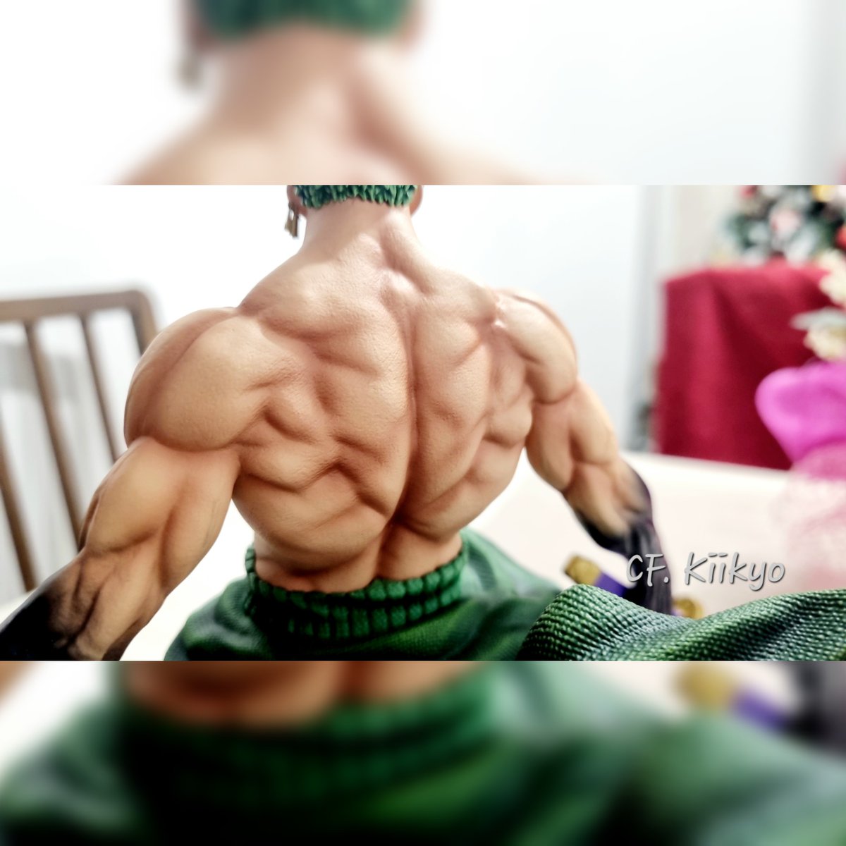 CF_Kiikyo's tweet photo. Finalmente è arrivato il mio Zoro in resina della TH Studio!!!! 💚😍 i dettagli sono spettacolari!!
Devo assolutamente creare uno spazio adatto nella mia vetrina e sistemarlo meglio vicino a Nami...
#roronoazoro #thstudio #resinstatue #onepiece #statue #resin #ゾロロロノア https://t.co/5fUkQkpowk