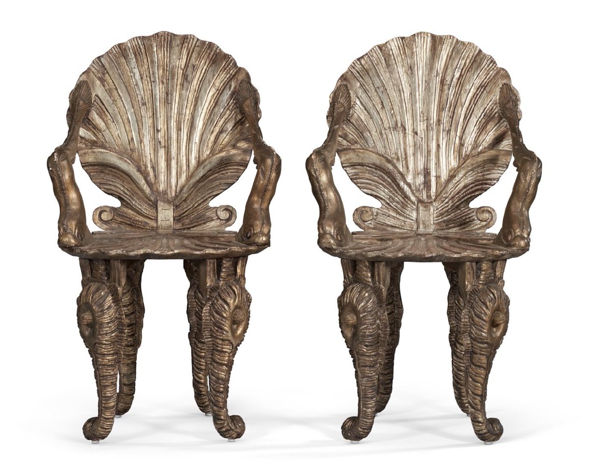 EACavaliere's tweet photo. But maybe, especially, these 20th century Italian silvered armchairs. https://t.co/2u2ik1eI5z