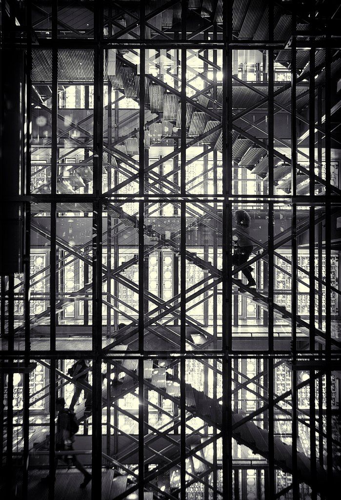Institut du Monde Arabe, Jean Nouvel Architects, Paris, France, 1987, photo by Simon Gardlner. #architecture #archinerds