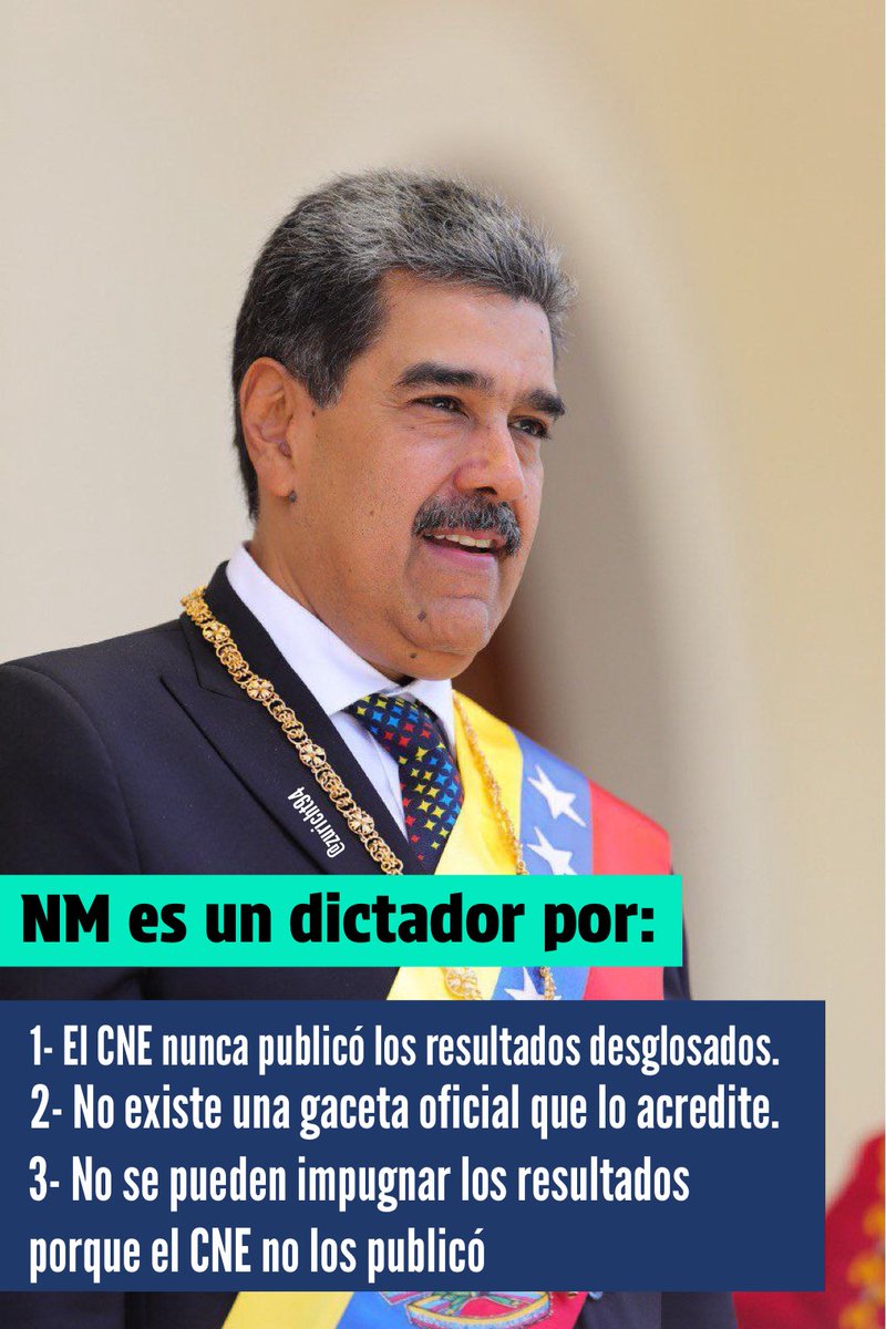 Nicolás en un dictador.