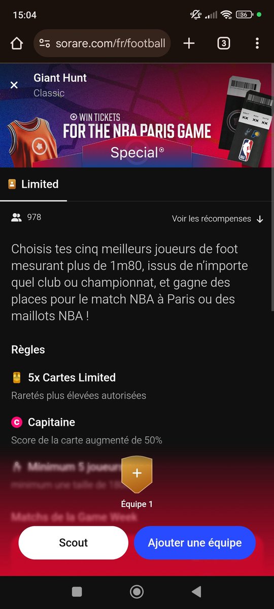 C'est quoi encore cette merde pondu par Sorare ? 
#sorare